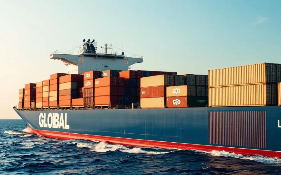 International economy logistics
